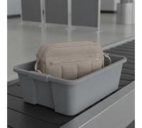 Pitycbo Borsa a Tracolla Donna Borsa Borsetta Borsello Materiale in Poliestere Morbido Imbottito Tracolla Regolabile per Minore Affaticamento Doppio Scomparto, Cammello