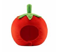 Pitycbo Cappello Pomodoro Copricapo Costume Peluche Materiale Confortevole Adatto a Travestimenti Feste a Tema Spettacoli Teatrali Registrazioni Social Media E Raduni