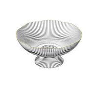 Pitycbo Ciotola Decorativa per Frutta, Cestini Portaoggetti, Supporto per Organizzazione, Snack, Cestino per Frutta, Centrotavola, Pane, Snack, Decorazione PE, Bianco