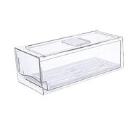 Pitycbo Organizzatore per Cassetti Del Frigorifero, Contenitore per Riporre Alimenti in Frigorifero, Organizzatori per, Contenitori Trasparenti P, S