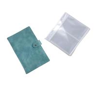 Pitycbo Raccoglitore Organizzatore Classificatore per Collezioni Custodia Salva Spazio Libro per Anelli Flessibili Adatto per Appassionati di Fai da, Verde