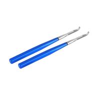 Pitycbo Set di Leve per Lancette Orologio Estrattore Lancette Strumento Rimozione Lancette Accessori Orologiaio Coppia di Leve con Punte Inclinate per Leva, Array, Blu