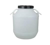 Pitycbo Tanica per Liquidi di Alta Densità | Riutilizzabile, Contenitore in Plastica Alimentare con Pareti Spesse, per Giardino, Officina, 100L, Coperchio Nero