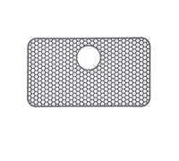 Pitycbo Tappetino per Lavello, Protezione Antigraffio, Resistente Al Calore, Facile Da Pulire, Flessibile, Protezione per Lavello, Griglia per Lavello per Pia, Foro superiore