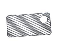 Pitycbo Tappetino per Lavello, Protezione Antigraffio, Resistente Al Calore, Facile Da Pulire, Flessibile, Protezione per Lavello, Griglia per Lavello per Pia, Foro in alto a