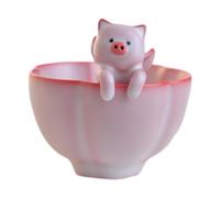 Pitycbo Tazza da tè in ceramica con miniatura di animale, collezione per ristorante, E