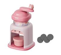 Pitycbo Tritaghiaccio Manuale Macchina per Granite Frullatore di Ghiaccio Portatile con Manovella a Leva E Design Igienico Facile Da Pulire Adatto per Casa R, Rosa con 1 Ciotola