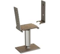 Pitzl Supporto per palo regolabile lateralmente PI 10924