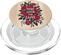 Più Amor Por Favor Roses Spagnolo Amore San Valentino PopSockets PopGrip per MagSafe
