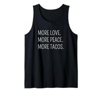più Amore. più Pace. più Tacos. Canotta