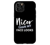 Più bello del mio viso sembra divertente Custodia per iPhone 11 Pro