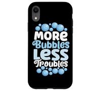 Più bolle meno problemi Fare il sapone fatto in casa Custodia per iPhone XR