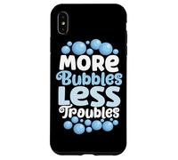 Più bolle meno problemi Fare il sapone fatto in casa Custodia per iPhone XS Max