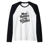 più Bolle Meno Problemi Maglia con Maniche Raglan