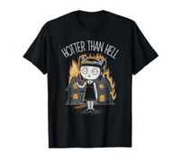 Più caldo dell'inferno, Inquietante Goth Ragazza Burning House Maglietta