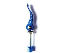 Più colore 2 pezzi sgancio rapido bicicletta Quick Release morsetto sella M8 x 55 mm (blu)