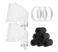 più detergenti per piscina, più detergenti della piscina,per filtri a vuoto | Spazzatura della coda con parte di sostituzione dello scrubber per lo strumento per il pulitore della piscina per nuotare