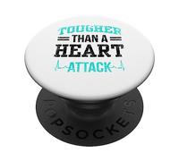 Più duro di un bypass cardiaco sopravvissuto ad un attacco di cuore PopSockets PopGrip Adesivo