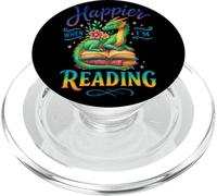 Più felice quando leggo il libro Drago PopSockets PopGrip per MagSafe