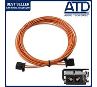 Più Fibra Ottica Cavo Prolunga 5m Maschile Per BMW Porsche Mercedes Range Rover