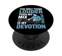 Più forte del mio mix è ingegnere audio devozione PopSockets PopGrip Adesivo
