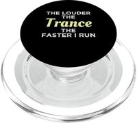 Più forte la trance più veloce corro l'allenamento della maratona PopSockets PopGrip per MagSafe