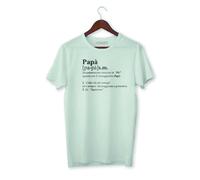 PIU' FORTY T-SHIRT UNISEX 100% COTONE CON SCRITTA' PA-PA' TAGLIA XL