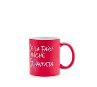 Più Forty - Tazza Mug "Ce la farò anche st-R-avolta", fuxia