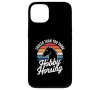 Più fresco di quanto pensi che hobby hobby hobbyhorse Custodia per iPhone 13