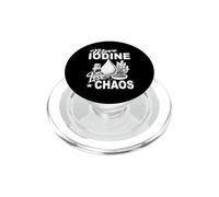 PIÙ IODIO MENO CAOS Salute della tiroide Minerale Nutriente Kelp PopSockets PopGrip per MagSafe
