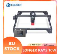 Più lungo RAY5 10W incisore Laser 0.06x0.06mm Spot Laser Touch Screen intaglio Offline Chipset a 32 Bit Area di lavoro 400x400mm green