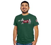 più Menestrelli Meno Deejay - T-Shirt Uomo - Musica - Medioevo - Maglietta a Manica Corta 100% Cotone Organico - M