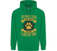 Più Mi Piace Il Mio Cane Felpa Uomo