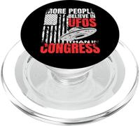Più persone credono negli UFOS che nel Congresso Divertente Americano PopSockets PopGrip per MagSafe