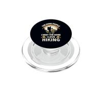 Più persone incontro più amo fare escursioni in campeggio retrò PopSockets PopGrip per MagSafe