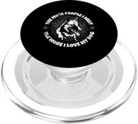 Più persone incontro più amo il mio cane - Schäferhund PopSockets PopGrip per MagSafe