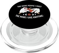 Più persone incontro, più mi piace lavorare a maglia PopSockets PopGrip per MagSafe