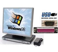 Più Silenzioso Computer Con Display Windows 98 Per Industriale RS-232 Lpt E Alte