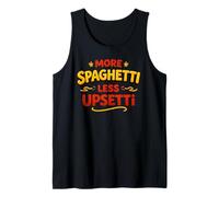 più Spaghetti Meno Upsetti Cucina Italiana Pasta Canotta