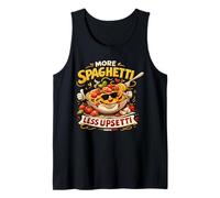 più Spaghetti Meno Upsetti Cucina Italiana Pasta Canotta