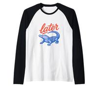 più Tardi Alligatore Dopo Alligatore Maglia con Maniche Raglan