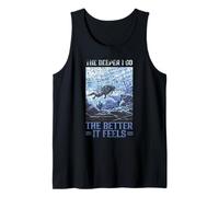 più Vado A Fondo E Meglio Mi Sento Immersioni Subacquee Canotta