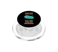 Più vecchio dei dinosauri Tardigrade non impressionato PopSockets PopGrip per MagSafe