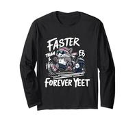 Più veloce del sempre Yeet scappa più veloce della morte del procione Maglia a Manica