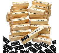 Piucrty Domino - Set di 24 regali di compleanno per bambini, regalo di compleanno, Domino, gioco di piccole cose, pinata, imbottitura per bambini, feste, occupazione, regalo