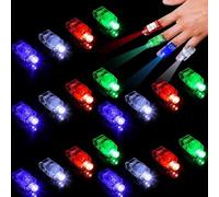 Piucrty Giveaway Compleanno dei bambini Finger Light 40Pcs Little Things Glow Toy per bambini Mini Glow Toy Regali di compleanno Gadget Party Piccoli regali scuola primaria