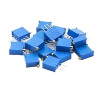 PIUHRKLEVD 10PCS 3296W Potentiometer Precision Adjustable Resistance Multi-Turn Trimming 1K Ohm