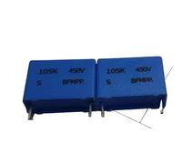 PIUHRKLEVD 10pcs/Lot 1.0uf/450v 1uf 105 Copper Foot Film Capacitor P15MM