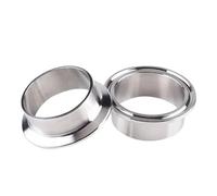 PIUHRKLEVD 12.7/19/25/32/38/51-159mm Pipe Butt Weld 0.5" 1" 1.5" 2" -6" Tri Clamp Ferrule 304 Stainless Steel Fitting (152MM OD K168MM_WELD)