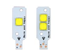 PIUHRKLEVD 1pcs LED Lamp XHP50 XHP70 Full Power 15W 18W 30W 36W 60W DC6V Headlamp LED PCB Lamp Automotive Headlamp Repair DIY(XHP50 18W)